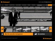 Tablet Screenshot of acjetexpert.com